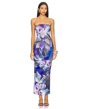 AFRM Vestido Marlo En Color Morado Talla (También En Xxs) - Azul