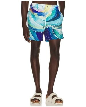 Trunks Surf & Swim Sano 6.5 Swim Short - Blue
