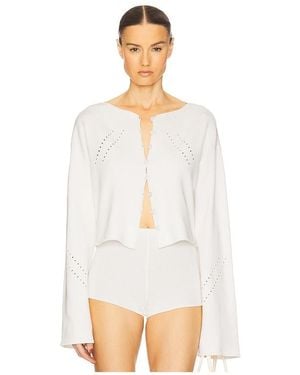 Helsa Cardigan Celestine - Weiß