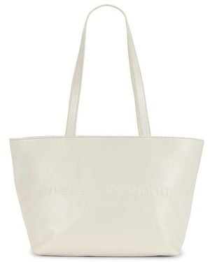 Alexander Wang Punch Medium Tote Bag - White