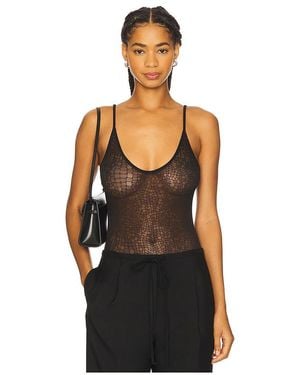 Negative Underwear Serpente Bodysuit - Black