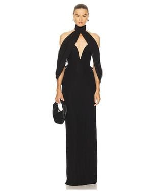 Michael Costello X Revolve Braga Gown - Black