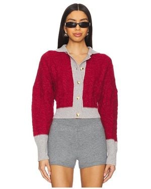Asta Resort Cardigan Bella - Rot