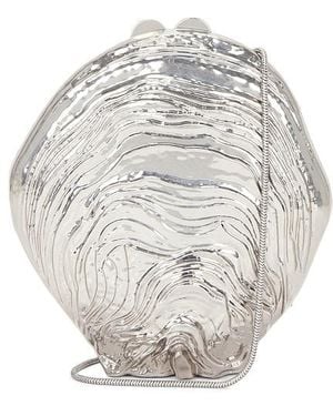 Jonathan Simkhai Cove Shell Clutch - White