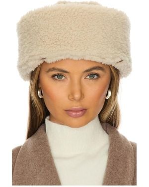 Jakke Arella Shearling Hat Tan - Natural