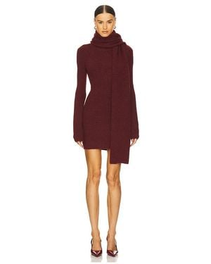 LOBA Soleil Scarf Dress - Red