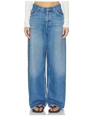 Agolde Weiter Schnitt Rounded - Blau