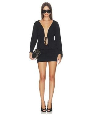 Nii HAI Elle Fringe Dress - Black