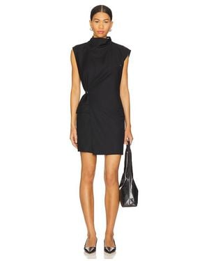 Helmut Lang Blazerkleid Mit Wasserfallausschnitt - Schwarz
