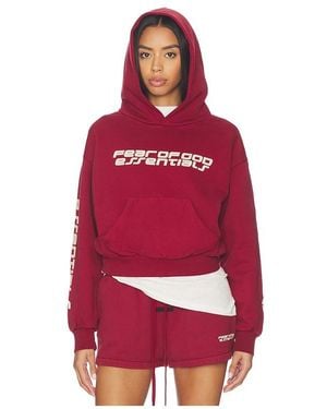 Fear Of God Classic Hoodie - Red
