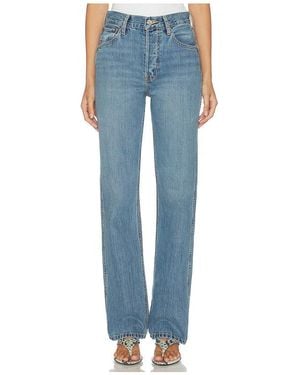 RE/DONE 90S High Rise Loose Jean - Blue