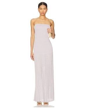 LPA Mikayla Strapless Maxi - White