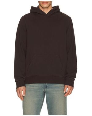 Onia Hoodie Terry Pullover - Schwarz