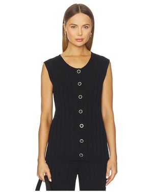 SNDY'S Baha Ribbed Top - Black