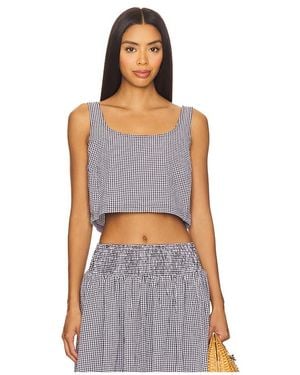 Solid & Striped Top Sin Mangas Anise En Color Negro Talla (También En M)