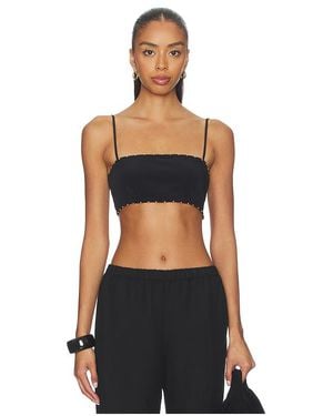 Hemant & Nandita Bandeau Top - Black