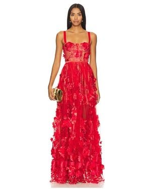 Bronx and Banco X Revolve Anastasia Maxi Dress - Red