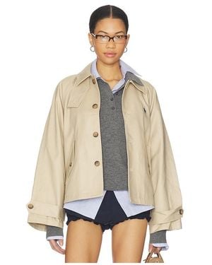 Polo Ralph Lauren Double Cloth Woven Jacket - Natural