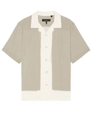 Rag & Bone Camisa En Color Gris Talla (También En M) - Blanco