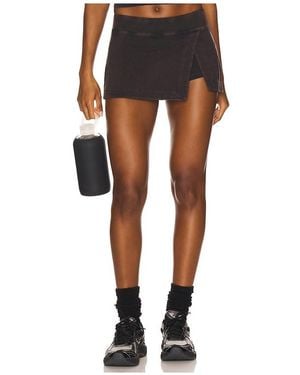 Free People X Fp Movement Hot Shot Mini Skort - Black