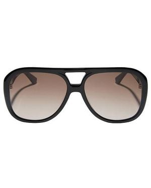 DIFF X For Love & Lemons Acetate Aviator Sunglasses - Multicolor