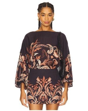 Hemant & Nandita Top - Brown