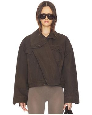 MARRKNULL Jacke Dislocated - Braun