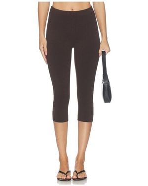 SER.O.YA Petra Knit Capri Pant - Black
