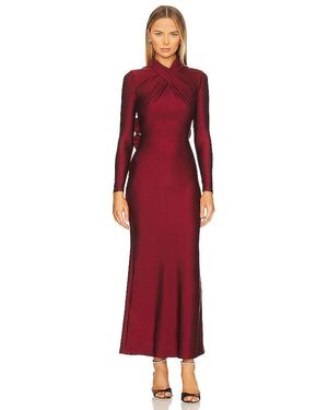 Camila Coelho Estrella Maxi Dress in Brown | Lyst