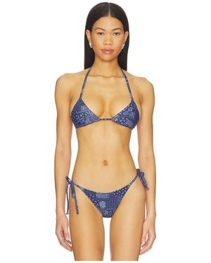 superdown Amadee Tie Bikini Top - Orange
