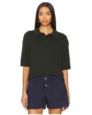 Palmes Marco Knit Polo Shirt - Black