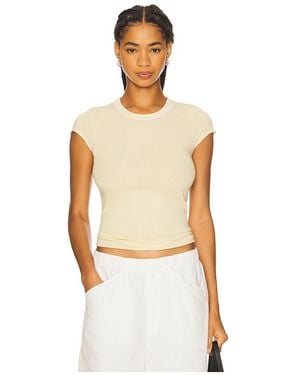 Cotton Citizen Marbella キャップスリーブTシャツ - マルチカラー