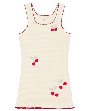 LoveShackFancy Tween Ottie Dress - White