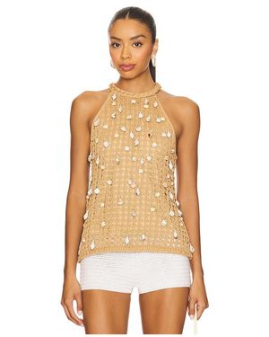 Simon Miller Bahi Crochet Top - Natural