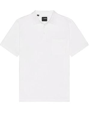 Cuts Polohemd - Weiß