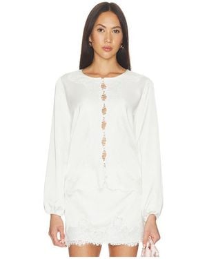Lovers + Friends Brundy Top - White