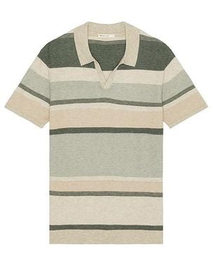Marine Layer Polo-Sweater Liam - Mehrfarbig