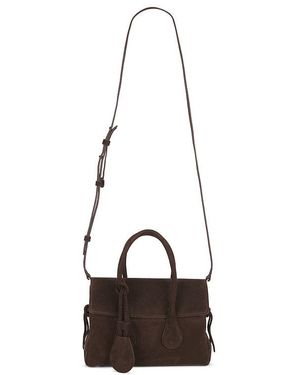 Flattered Bolsa Mini Lydia En Color Chocolate Talla - Multicolor