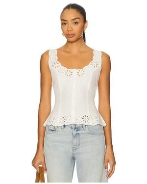 Tularosa Josette Top - White