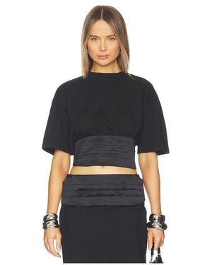 Area Tuxedo T-Shirt - Black