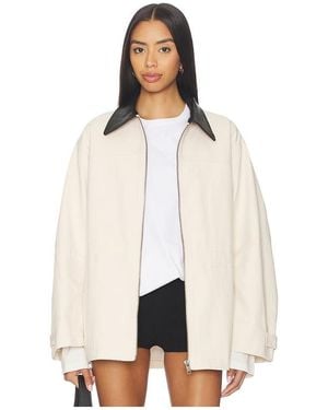 Astr Collins Jacket - Natural