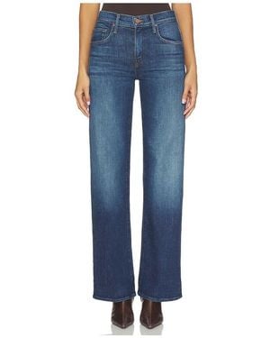 Mother The Mid Rise Lasso Sneak - Blue