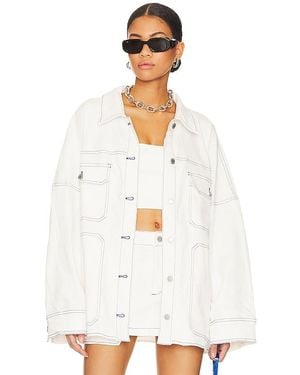 BY.DYLN Cooper Jacket - White