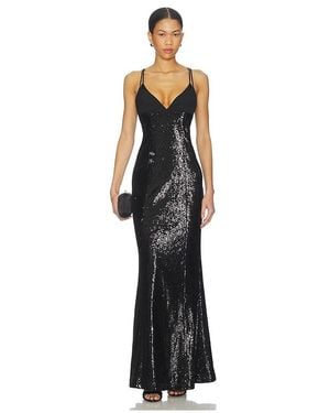 Lovers + Friends Bonnie Gown - Black