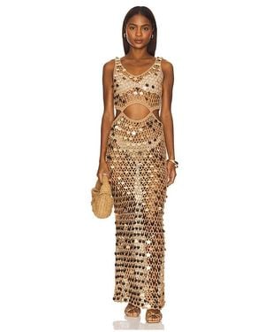 superdown Elena Maxi Dress - Natural