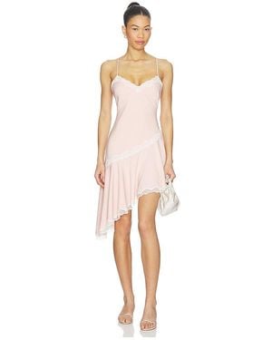 Tularosa Vestido Nadia En Color Rosado Talla (También En Xs, Xxs, S, M, Xl) - Blanco