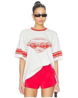 Junk Food T-Shirt Chiefs En. Taille Also En M, S, Xl/1X, Xs - Rouge