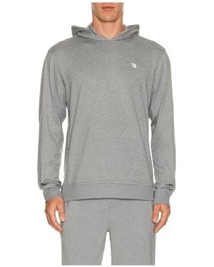 Vuori Ponto Pullover Hoodie - Gray