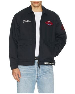 by Parra Pumping Gas Jacket - Blue