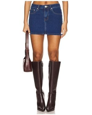 MORE TO COME Maeve Denim Skirt - Blue